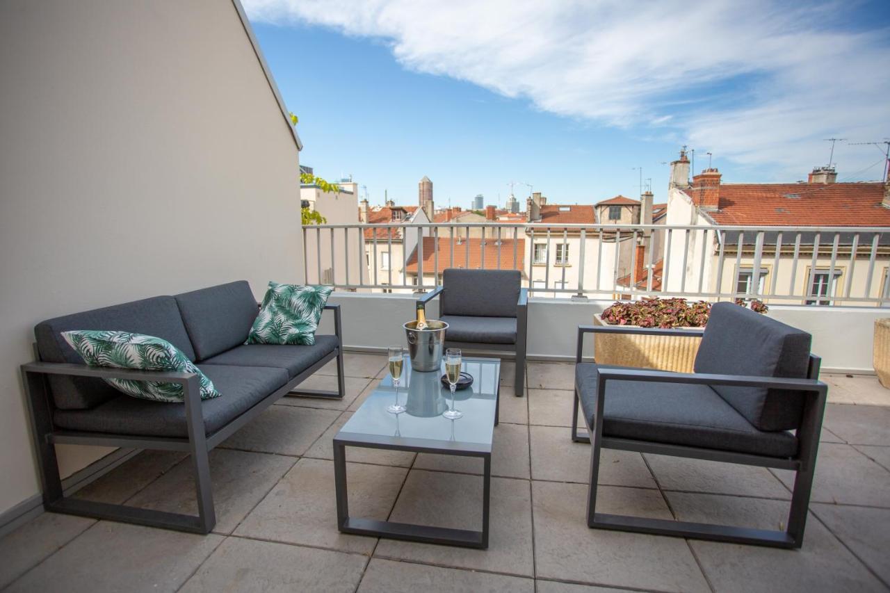 Lyon Premium - 7E Ciel Rooftop Panoramique Luaran gambar